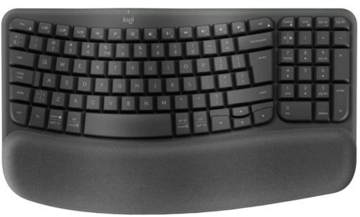 Logitech Wave Keys Bluetooth Tastatūra QWERTY