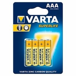 Varta AAA SuperLife Zinc Carbon Baterijas