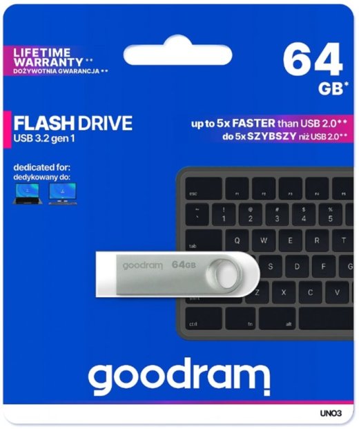 Goodram UNO3 Zibatmiņa 64GB