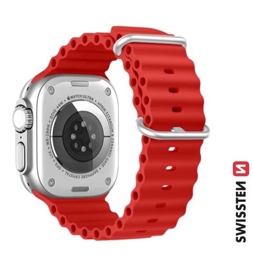 Swissten Marine Silikona Siksniņa priekš Apple