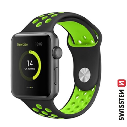 Swissten Sport Silikona Siksniņa priekš Apple