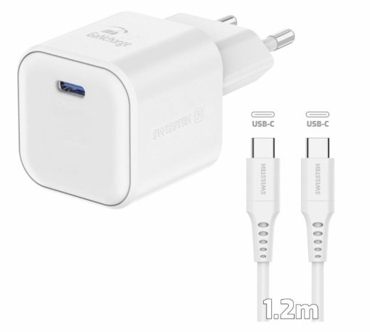 Swissten Tīkla Lādētājs GaN USB-C 35W