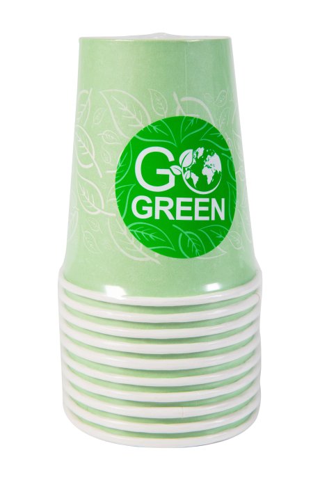 ROGER Go Green Papīra Glāzes 250ml
