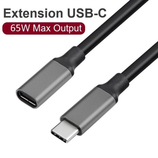 RoGer USB-C Extension Cable Pagarinātāja kabelis