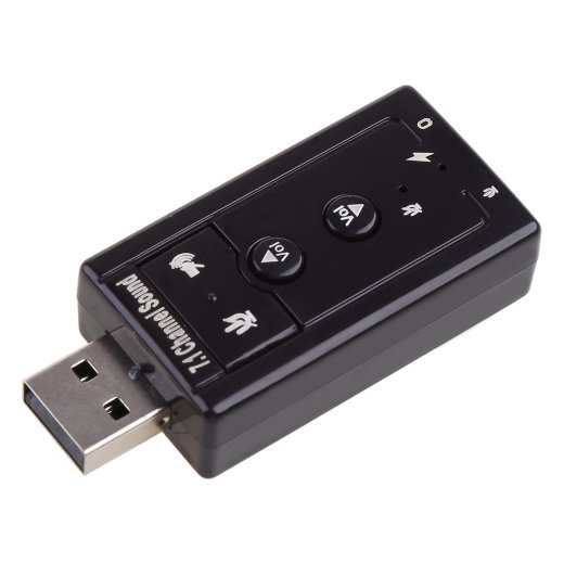 RoGer USB Audio karte ar mikrofona