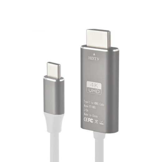 RoGer FT-H05 USB-C uz HDMI UltraHD