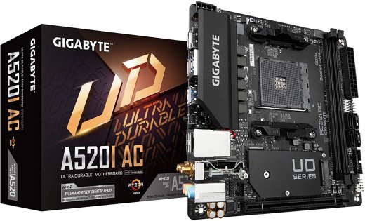 Gigabyte Technology Gigabyte A520I AC Mini