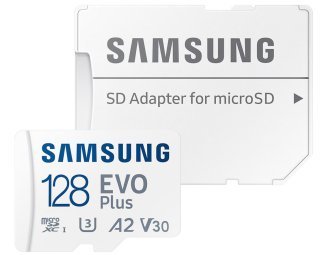 Samsung EVO Plus MB-MC128S microSDXC UHS-I Memory Card 128GB 160MB/s