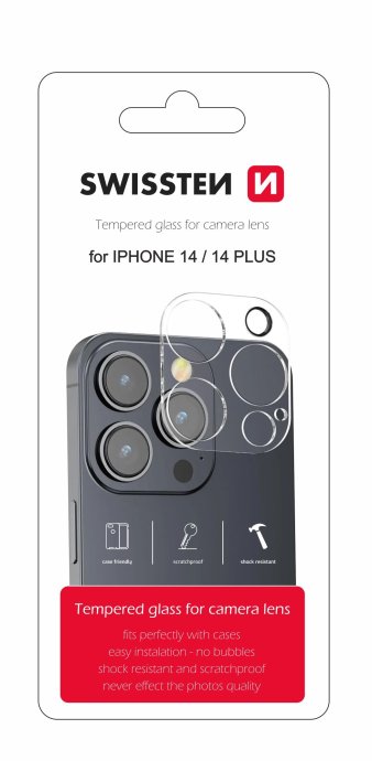 Swissten Rūdīts Aizsargstikls kameras objektīvam Apple