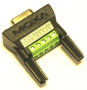 MOXA Adapter, DB9 female to terminal