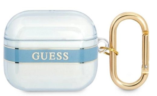 Guess GUA3HHTSB Apvalks Priekš Apple AirPods