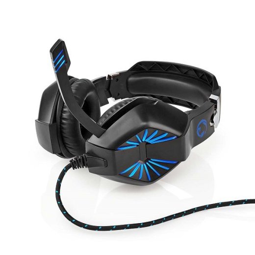 Nedis GHST250BK Stereo Spēļu Austiņas USB