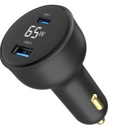 Gembird USB 2-port Auto Lādētājs 65W
