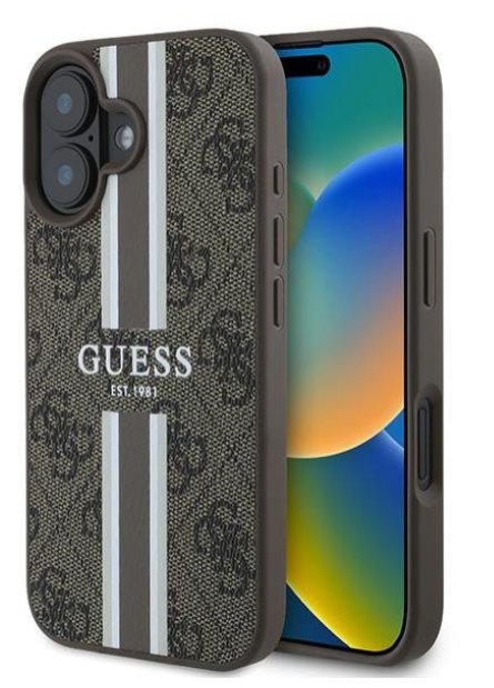 Guess GUHMP16MP4RPSW Aizmugurējais Apvalks Priekš Apple