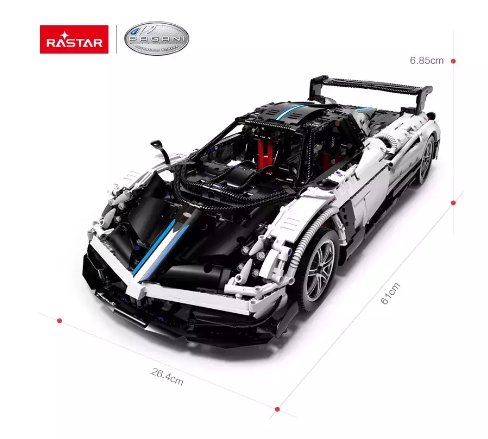 Rastar Pagani Huayra Rotaļu Automašina Konstruktor