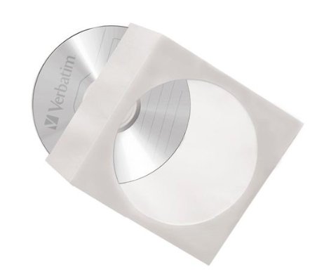 Verbatim CD/DVD papīra vāciņi 100gab