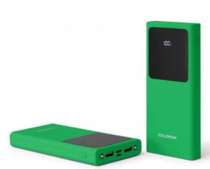 ROGER Colorum Power Bank Bezvadu Ārējas