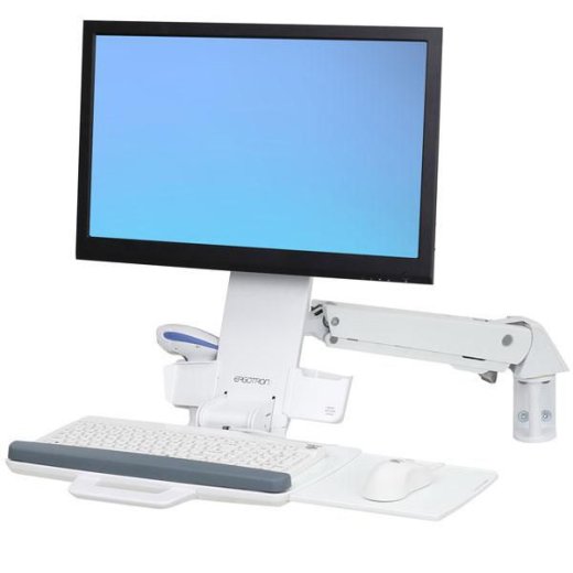 ERGOTRON STYLEVIEW SIT-STAND COMBO ARM BRIGHT