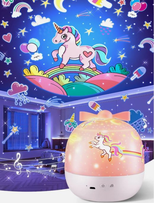 RoGer Unicorn Nakts gaisma - projektors