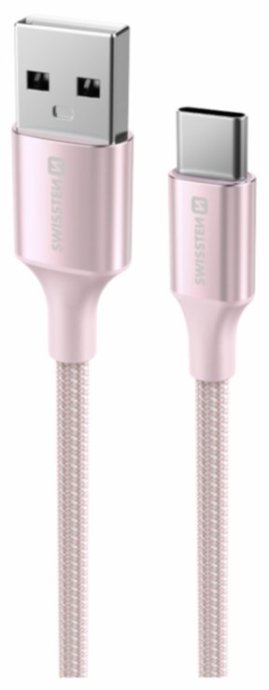 Swissten Textile II USB - USB-C