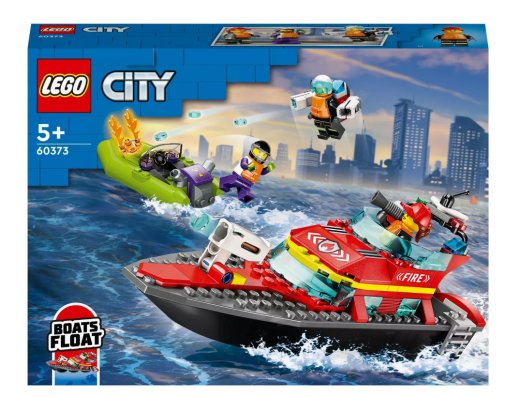 LEGO City 60373 Konstruktors Ugunsdzēsēju Glābšanas