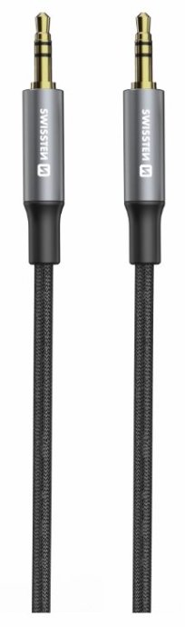 Swissten Textile Aux Audio Cable 1