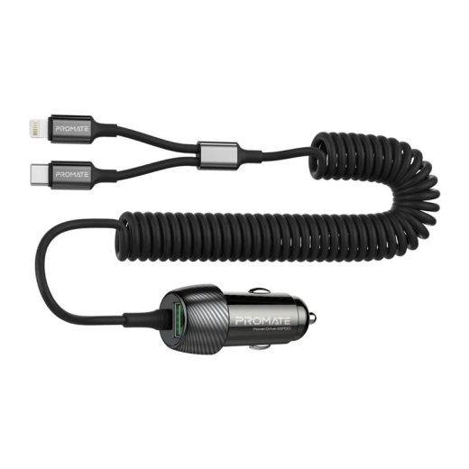 Promate PowerDrive-33PDCI Auto lādētājs 33W /