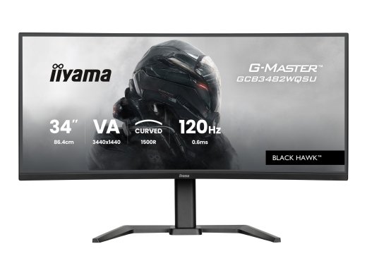 80004536 IIYAMA GCB3482WQSU-B1 34inch VA 3440x1440