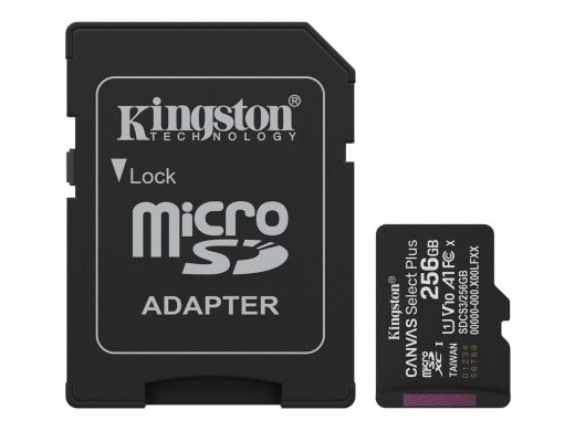 KINGSTON 256GB microSDXC Canvas Select Plus
