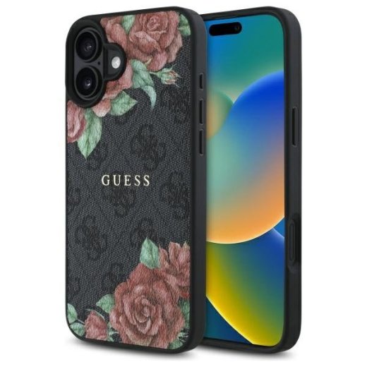 Guess GUHMP16SP4ROPEMCK 4G Flowers Print MagSafe