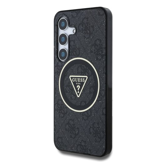 Guess 4G Glitter Triangle Buttons MagSafe