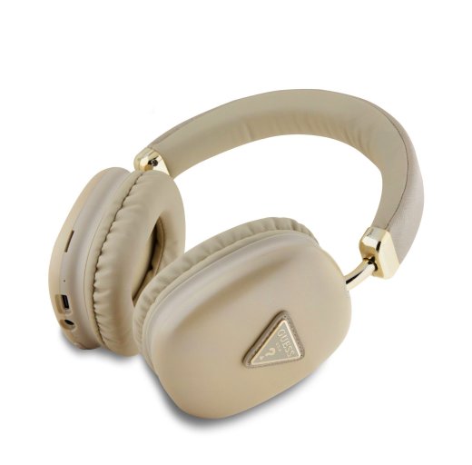 Guess Saffiano PU Leather Triangle Logo