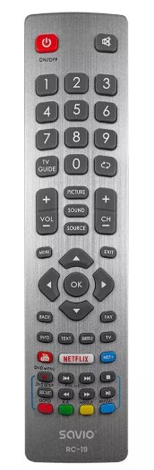 Savio RC-19 Sharp TV Tālvadības Pults