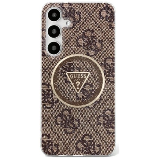 Guess 4G Glitter Triangle Buttons MagSafe