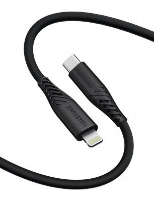 Swissten Soft Silicone USB-C - Lightning