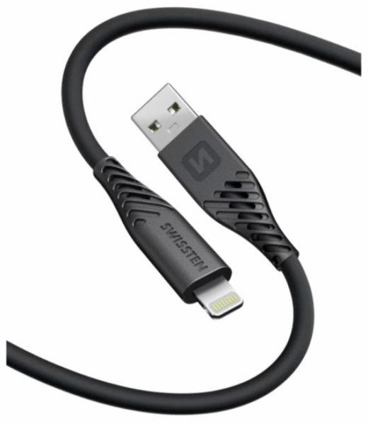 Swissten Soft Silicone USB - Lightning