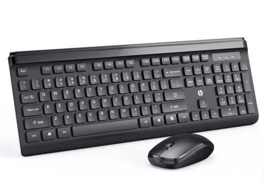 HP CS500 Bezvadu Klaviatūrā + Datorpele