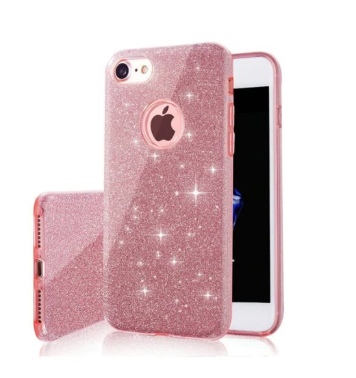 Mocco Glitter 3in1 Aizsargapvalks Priekš Samsung