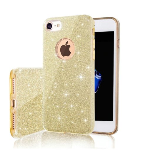 Mocco Glitter 3in1 Aizsargapvalks Priekš Samsung