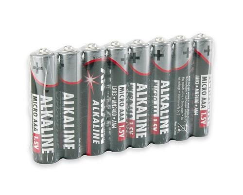 ANSMANN 8xBattery, Micro AAA red-line Alkaline