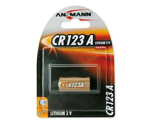 ANSMANN Lithium Photo Battery CR 123