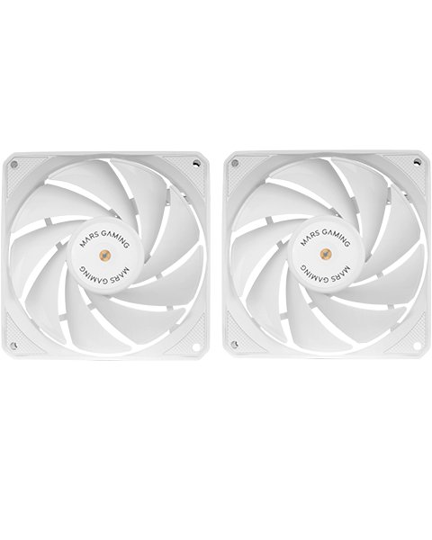 Mars Gaming MFNCLX2W PWM Fan kit