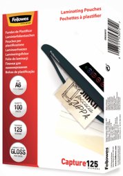 Fellowes A6 Laminēšanas Plēves Glancētas 125