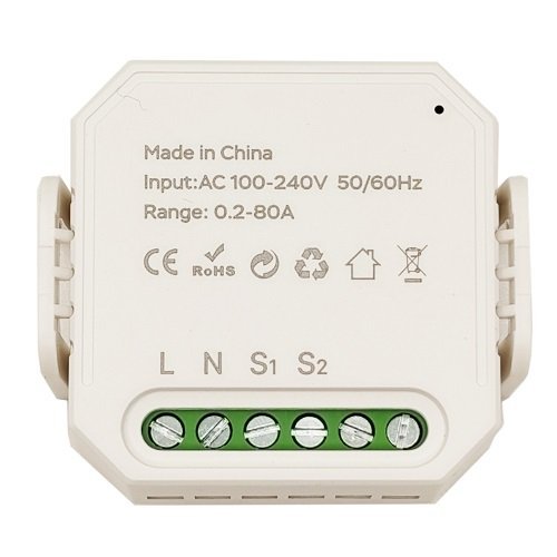 TUYA HS084080  Viedais Enerģijas Skaitītājs 1P+N