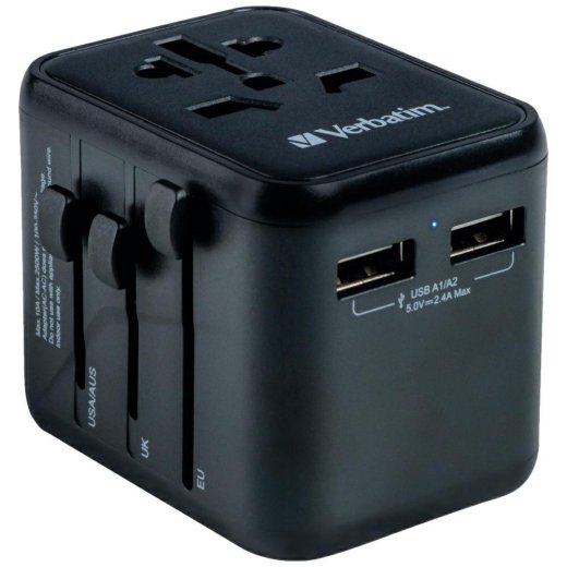 Verbatim UTA-01 Universāls Ceļojumu Adapters