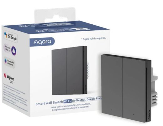 Aqara WS-EUK02-G Smart Wall Switch H1