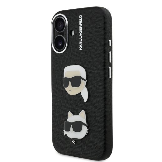 Karl Lagerfeld Grained PU K&CH Heads