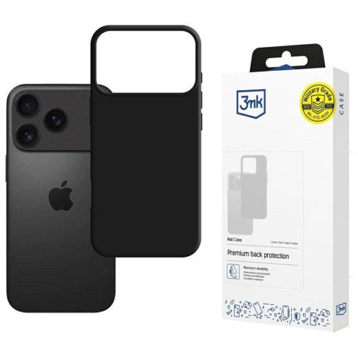 3MK Matt Case Aizsargapvalks priekš for Apple iPhone 17 Pro Max