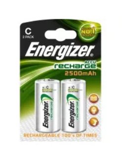 Energizer 633001 Uzlādējamas C Baterijas 2500mAh
