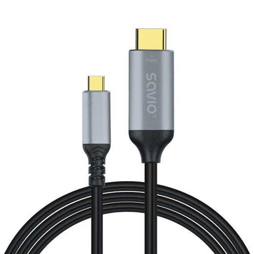Savio CL-184 USB-C - HDMI Kabelis